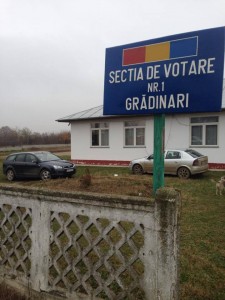 Sectia de votare gradinari